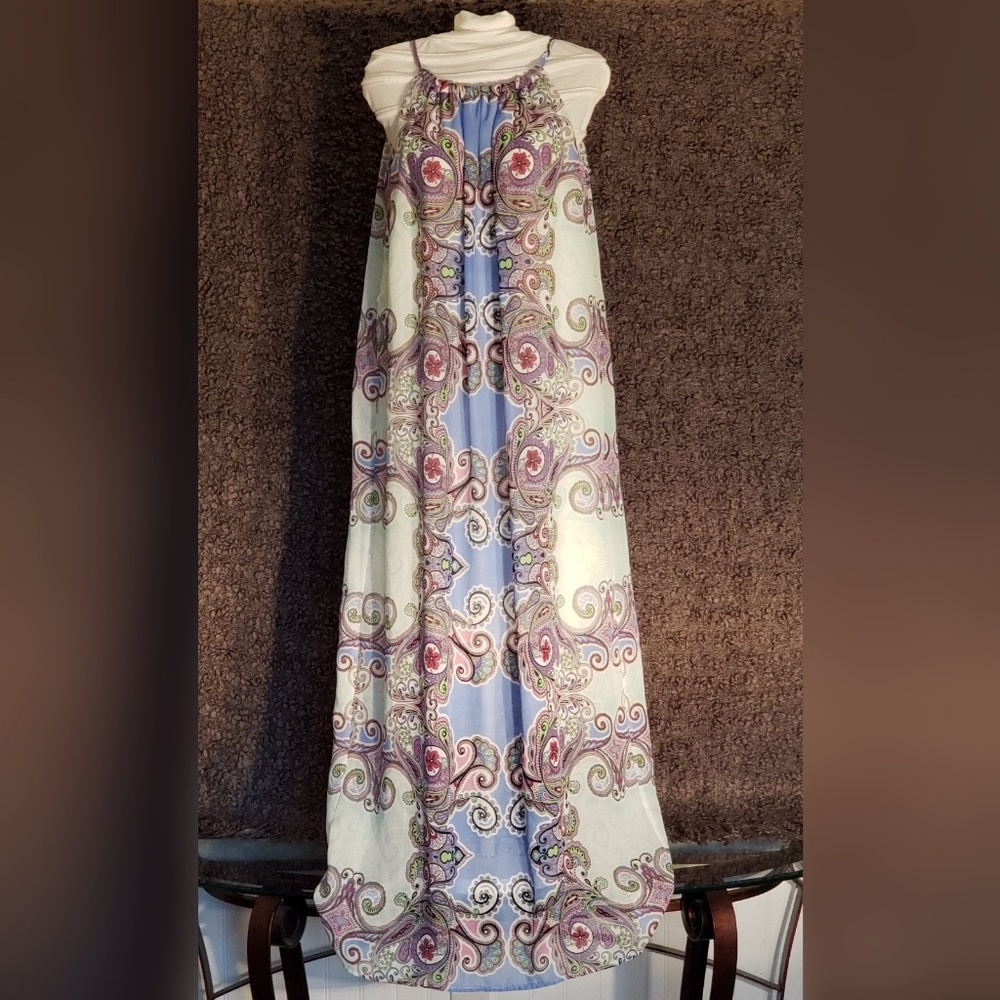 Adorable Halter Maxi Dress
